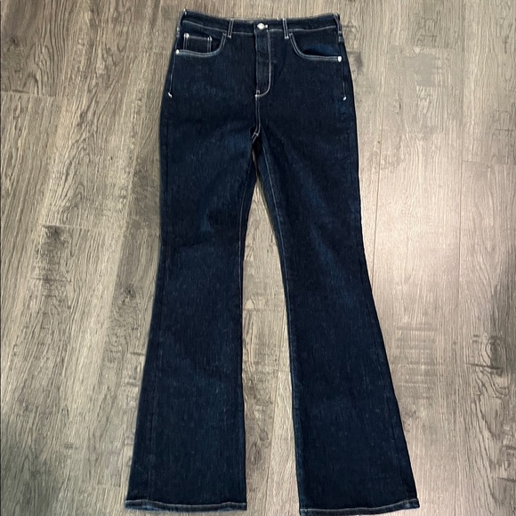Pilcro TALL dark denim flare jeans 👖 - Picture 2 of 5